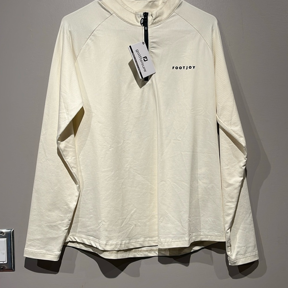 Footjoy Quarter-Zip Rib Mid-Layer Women